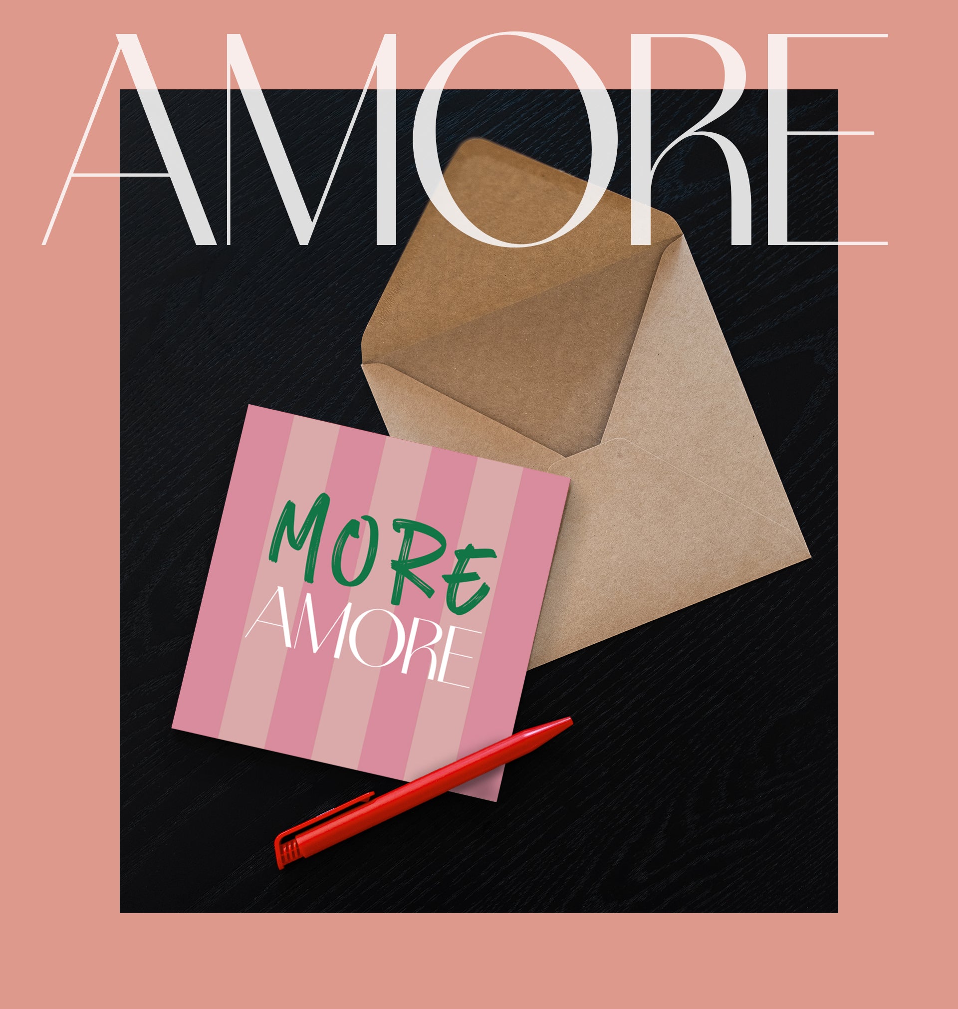 AMORE Liebeskarte – MORE AMORE